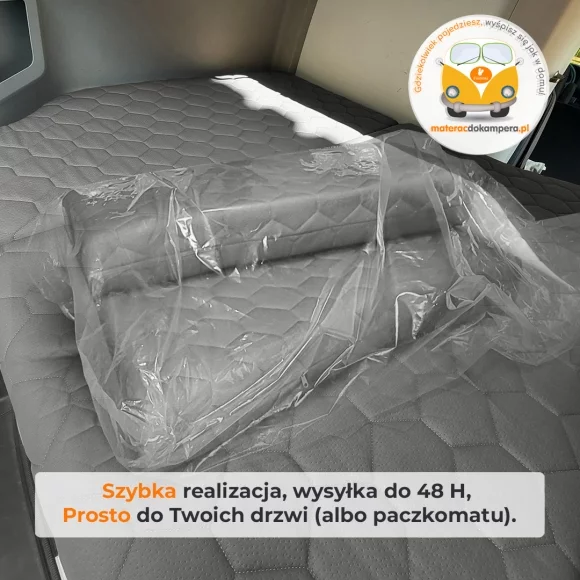 Grand California pokrowce na materace - łóżko tył
