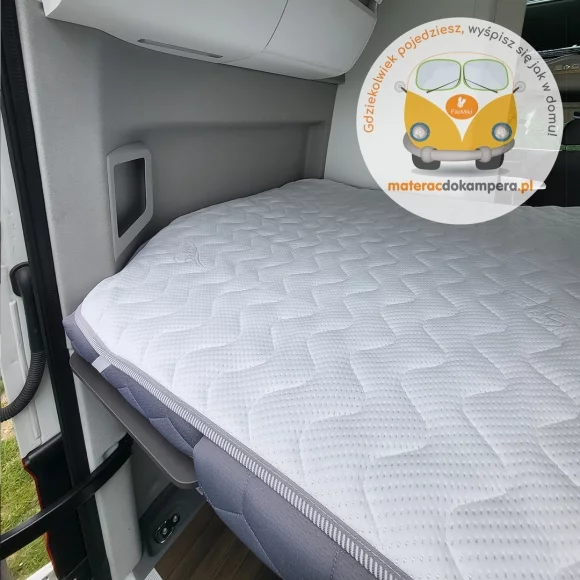 Grand California ochraniacz na materac - łóżko tył (Silver)