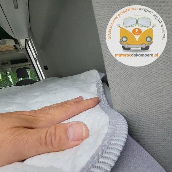 Grand California ochraniacz na materac - łóżko tył (Silver)